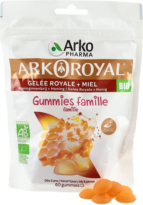Actual product image Arkopharma Arkoroyal Gummies family (60 Piece, Sweet, 142 g)