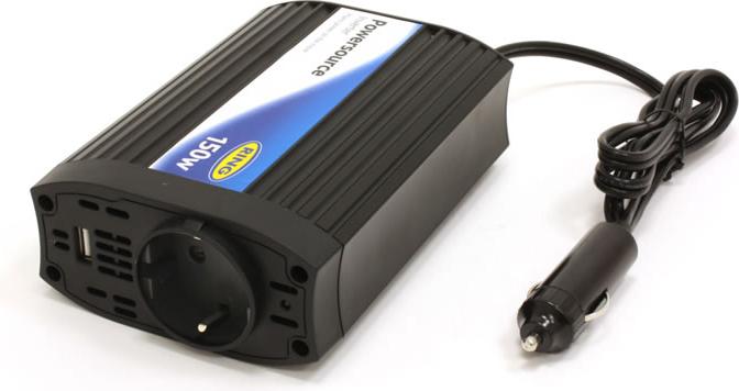 Produktbild Ring PowerSource inverter 150W with 2.1A USB - Euro