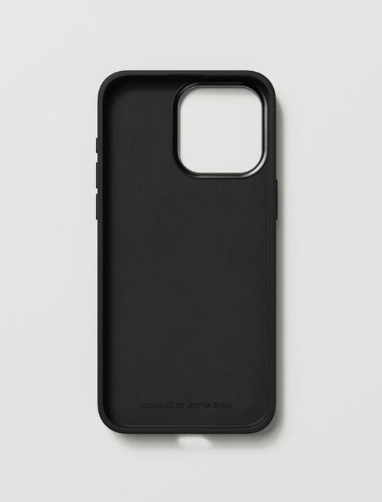 Produktbild Nudient Back Cover Bold Case iPhone 15 Pro Max Charcoal Black (Apple iPhone 15 Pro Max)