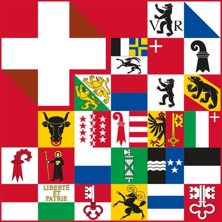 Image du produit Keller Fahnen Schweizerfahne «Swiss Flag» Superflag® 150x150 cm