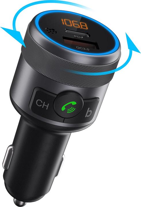 Produktbild Auvisio Kfz-Freisprecher & Bluetooth-FM-Transmitter