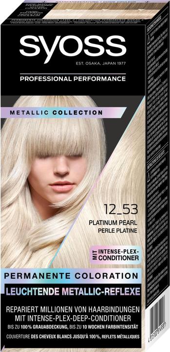 Actual product image Syoss Colour Metallic Reflexes 12 53 Platinum Pearl (12_53)