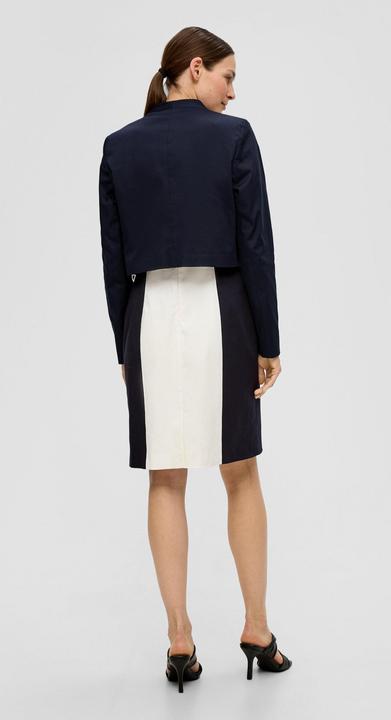 Image du produit S.Oliver Indoor-Blazer Verkürzte Jacke aus Lyocellmix (44)