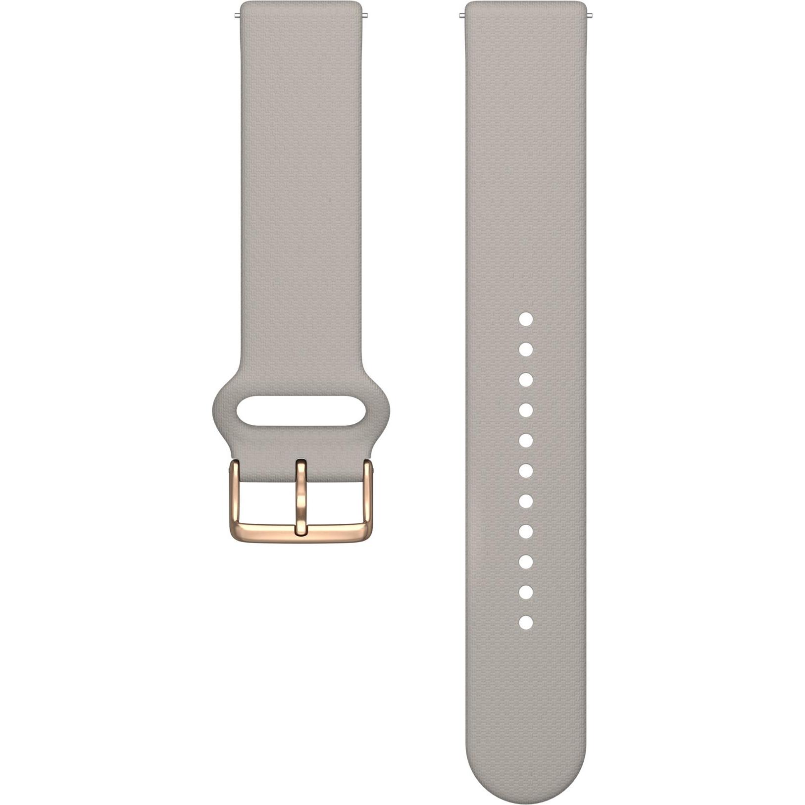 Polar Armband (20 mm, Silikon, Polar Unite, Polar Ignite 3, Polar Ignite 2), Uhrenarmband, Grau