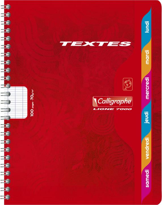 Produktbild Clairefontaine Calligraphe Aufgabenbuch