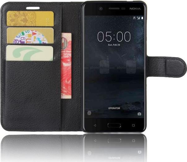 Actual product image MU Classic Litchi leather cover (Nokia 5)