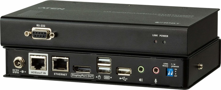 Actual product image Aten CE920 USB DP HDBaseT 2.0 KVM Extender without Ehternet Port