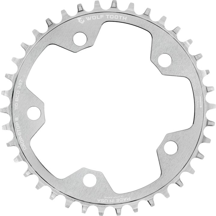 Wolf Tooth Gravel/CX/Road Kettenblatt, 110 BCD, 5-Loch, 42 Z