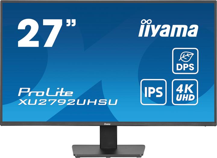 Image du produit iiyama TFT 27,0/68,5cm ProLite XU2792UHSU *noir* 16:9 (3840 x 2160 pixels, 27")