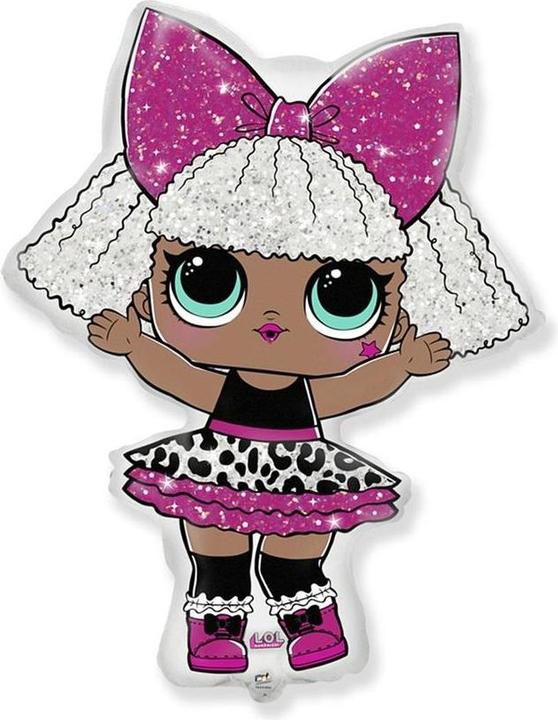 Produktbild GoDan LOL Diva Folienballon 85x64cm (1 x)
