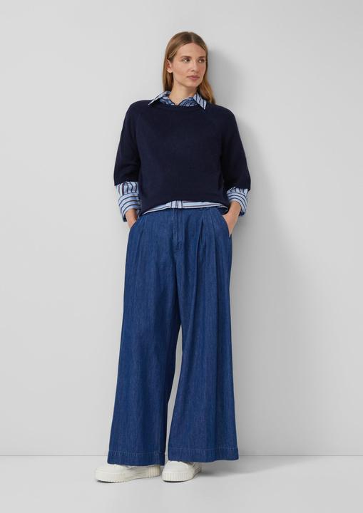 Produktbild s.Oliver Strickpullover Kurzarmpullover aus Alpakamix (38)