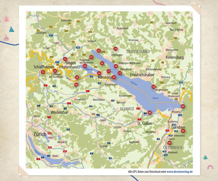 Actual product image Bodensee. Wanderungen für die Seele (German, Tatjana Degenhardt, 2019)