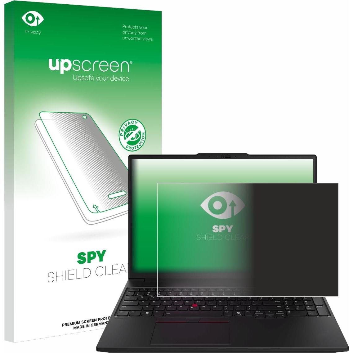 Thumbnail - upscreen Spy Shield Blickschutzfolie (40.64", 16 : 10), Notebook Schutzfolie
