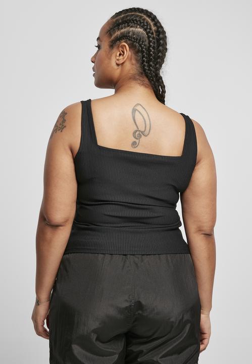 Produktbild Urban Classics Ladies Squard Neckline Rib Top (5XL)