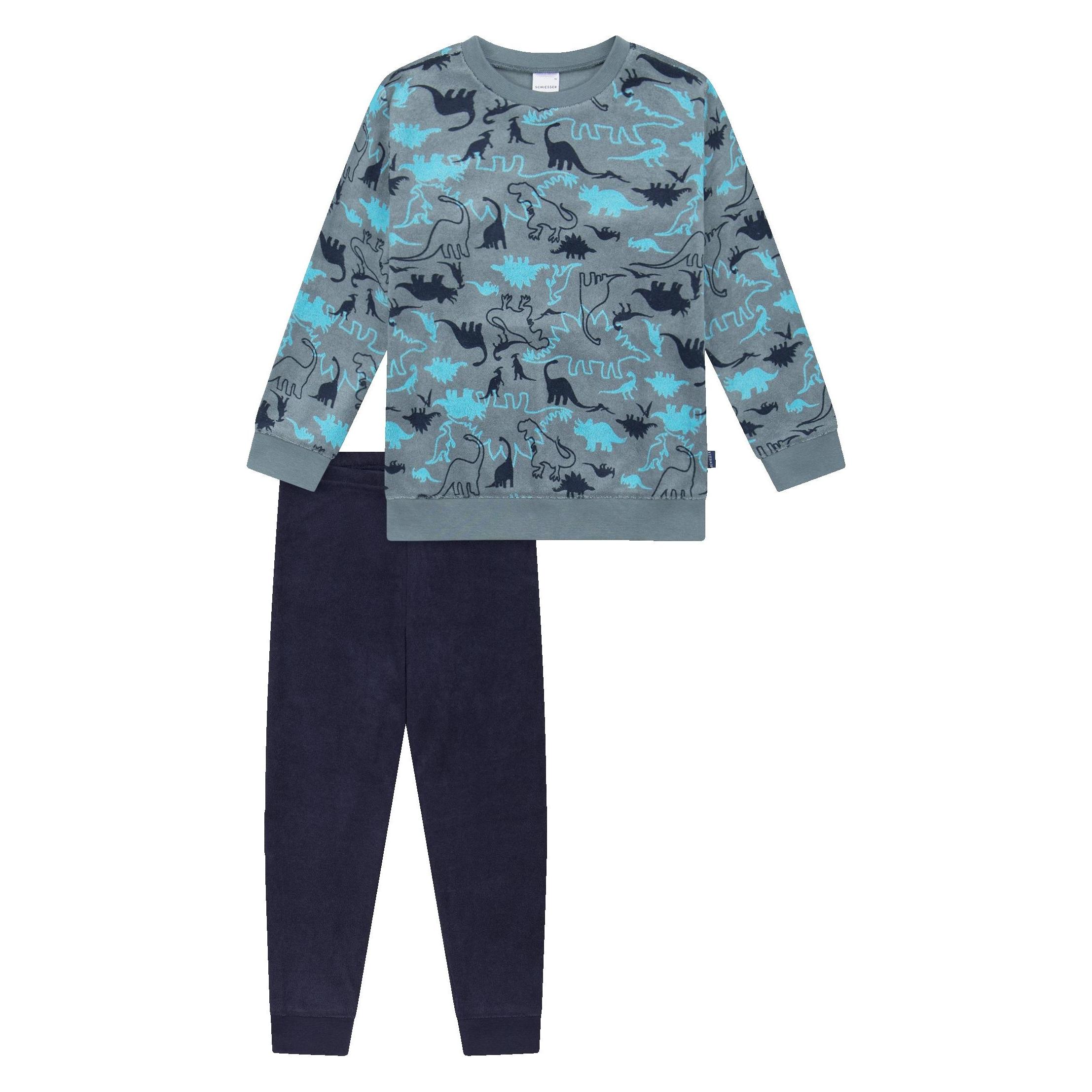 Schiesser, Jungen, Pyjamas, Pyjama Boys World, Mehrfarbig, (140)
