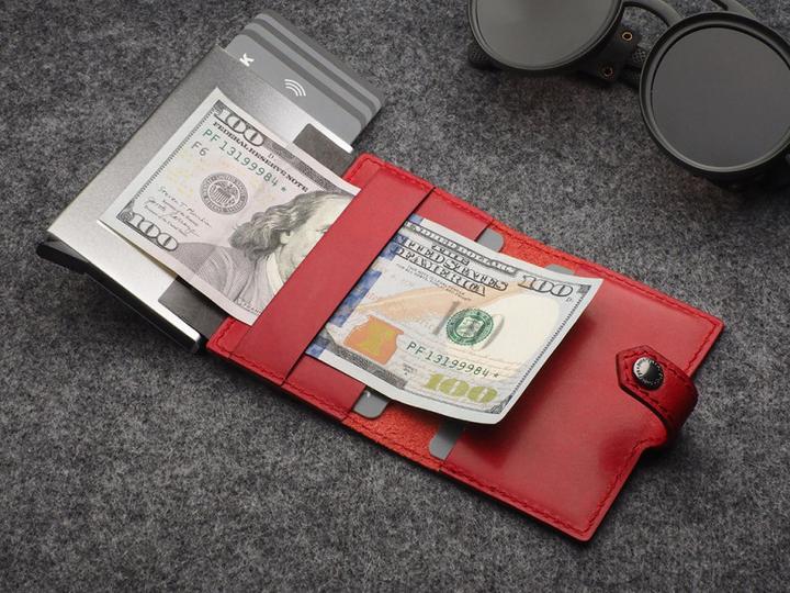 Actual product image Pularys Wallet EASY credit card holder