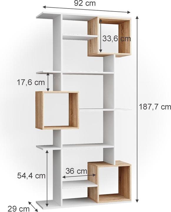 Immagine prodotto Vicco Cube (92 x 29 x 188 cm)