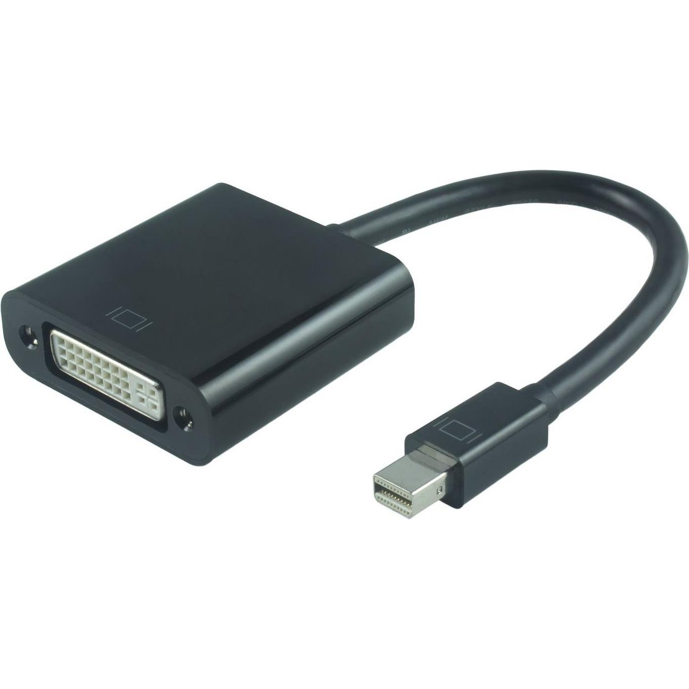 MicroConnect Mini DisplayPort-DVI. Connettore 1: Mini DisplayPort, Connettore 2: DVI, Genere del connettore 1: (Mini DP, 15 cm), Adattatore dati + vid