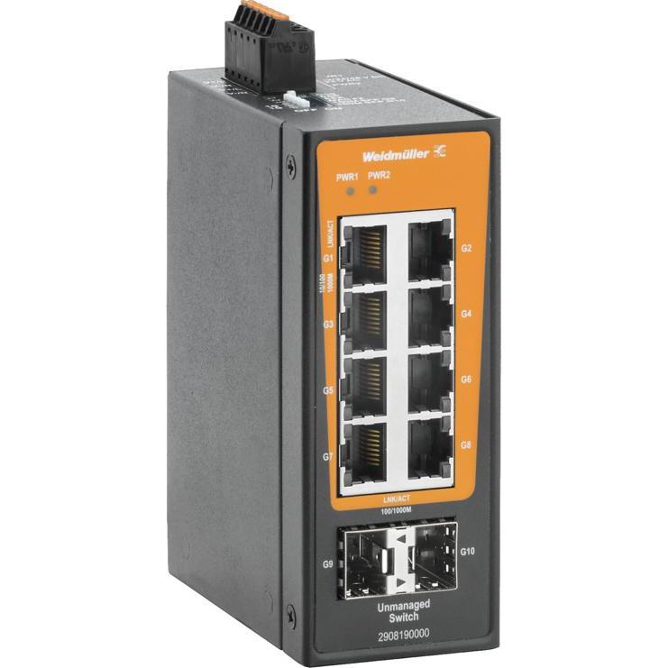 Weidmüller Switch di rete non gestito, Switch di rete