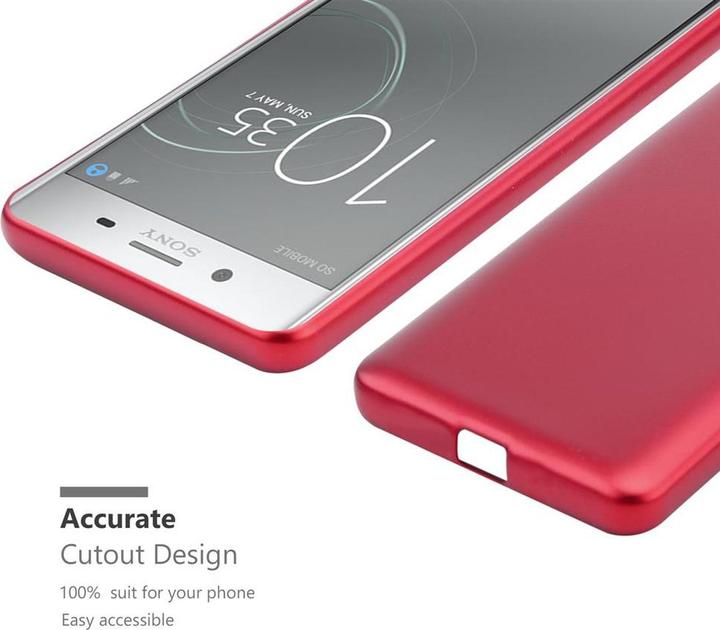 Image du produit Cadorabo Couverture métallique mate TPU (Sony Xperia XZ Premium)