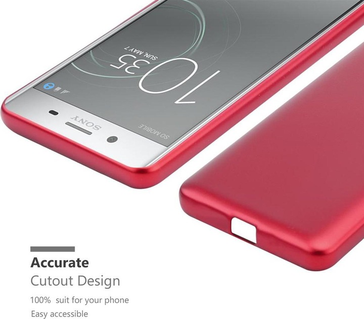 Produktbild Cadorabo TPU Matt Metallic Cover (Sony Xperia XZ Premium)