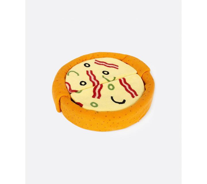Produktbild Eat My Socks Napoli Pizza Socken, full pizza (2er Pack, One Size)