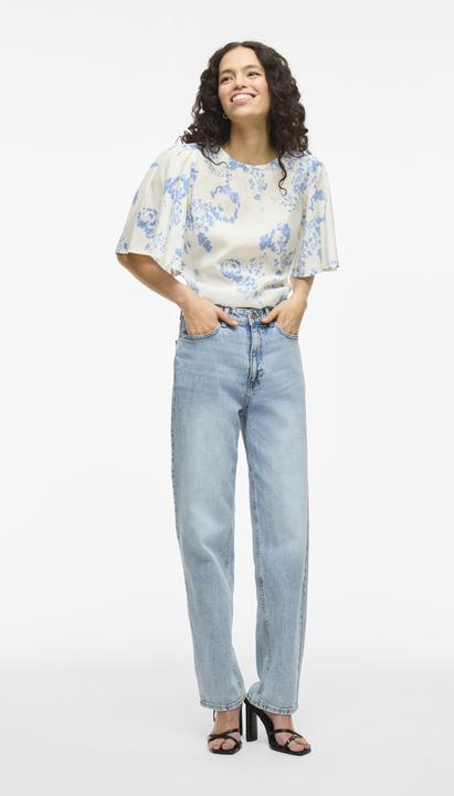 Actual product image Vila Rundhals Oberteil mit kurzen Ärmeln (36)