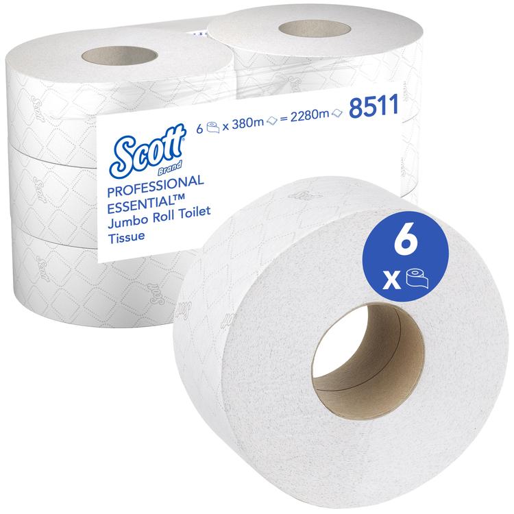 Kimberly-Clark, Toilettenpapier, Toilettenpapier SCOTT Toilet Tissue (6 x)