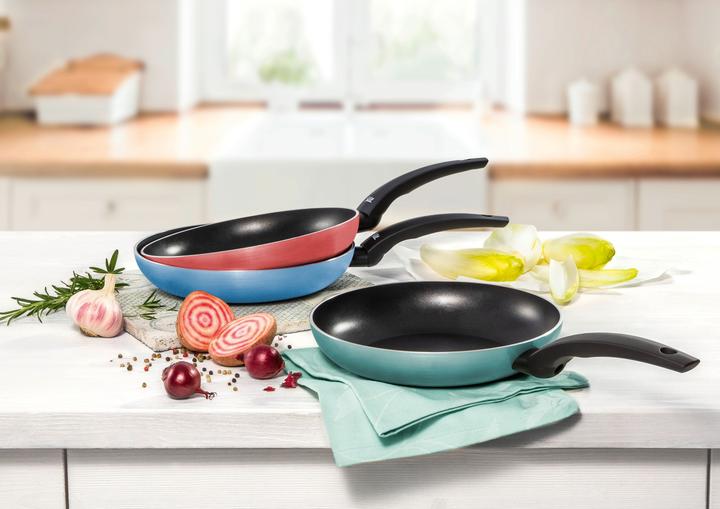 Actual product image Silit Antihaft Pfanne Bratpfanne 28cm Belluna Aluminium beschichtet rot (Frying pan, Aluminium, 28 x 48 cm)