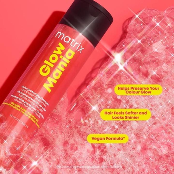 Produktbild Matrix Colour Protecting Shampoo for Dull & Colour-Treated Hair - Enhanced Glow (Flüssiges Shampoo)