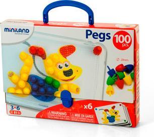Produktbild Miniland Pegs (100 Teile)