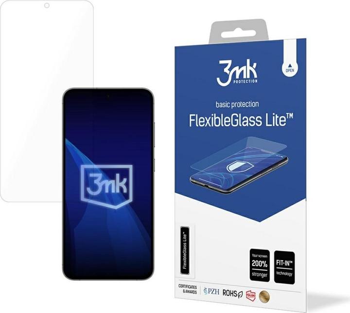 Actual product image 3MK Szkło hybrydowe FlexibleGlass Lite do Samsung Galaxy S25 FE (Samsung Galaxy S25)