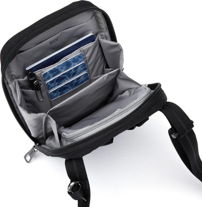 Actual product image Pacsafe RFIDsafe Tech Crossbody black