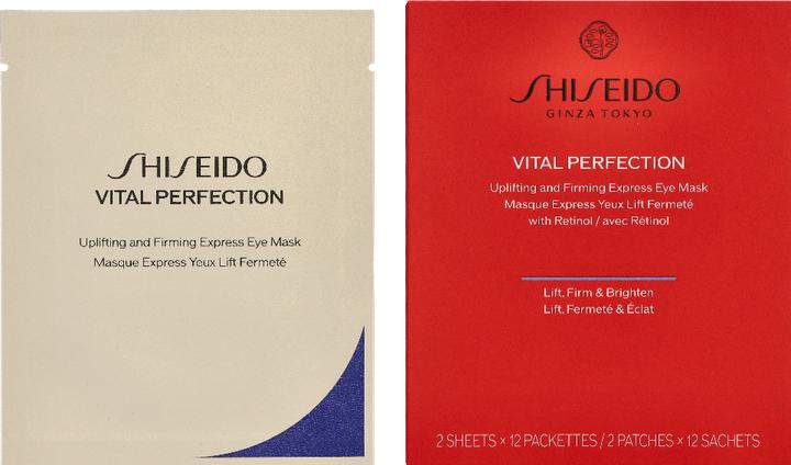 Productafbeelding Shiseido Vital Perfection - Opbeurend en verstevigend Express Oogmasker (150 g)