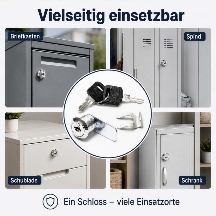 Immagine prodotto Wiltec Briefkastenschloss