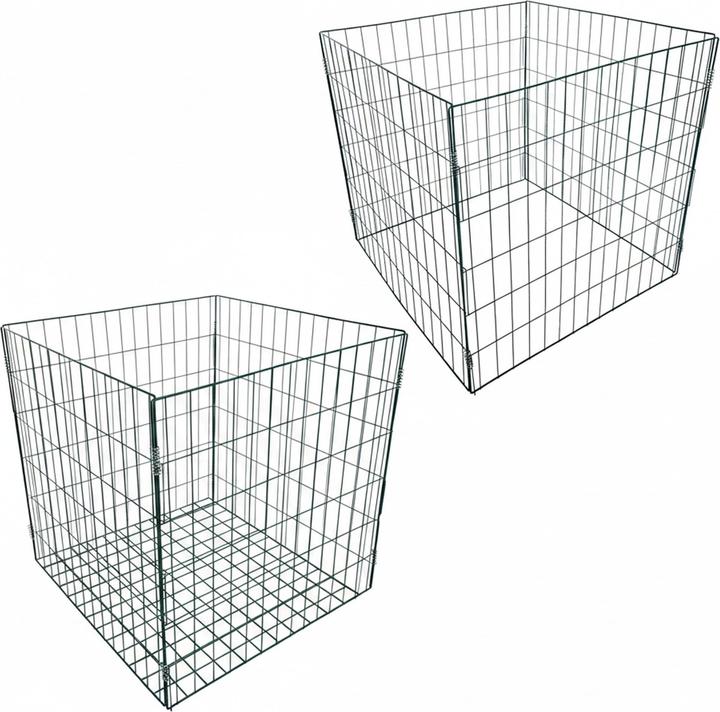 Actual product image Relaxdays 2x metal composters