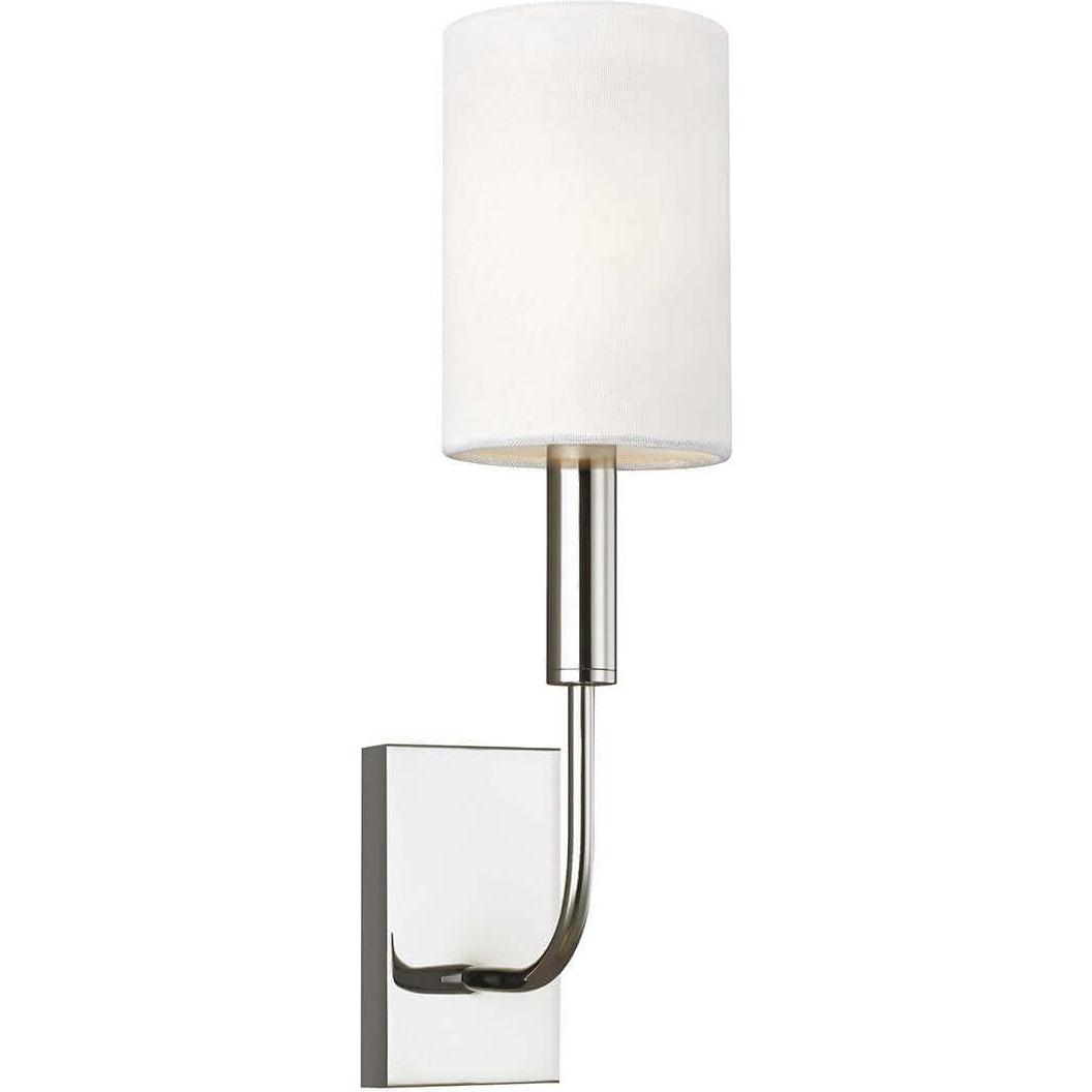 Elstead Lighting, Wandleuchte + Deckenleuchte, Brianna Wandleuchte E14 Poliertes Nickel (E14)