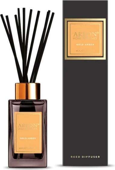 Immagine prodotto Areon Home Fragrance Diffusore di profumo di lusso con 10 canne in rattan - Ambra d'oro