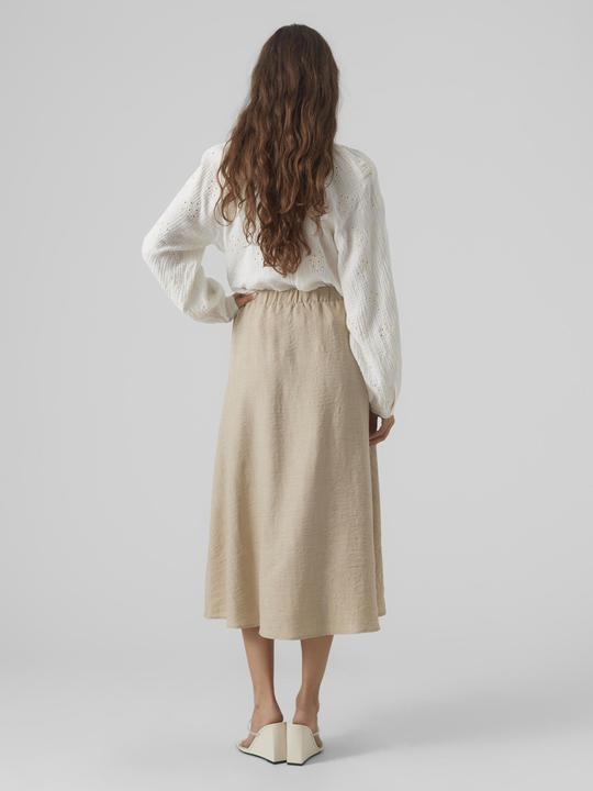 Produktbild Vero Moda Vmmelaney H/W Button Calf Skirt Wvn Exp Rock (XS)