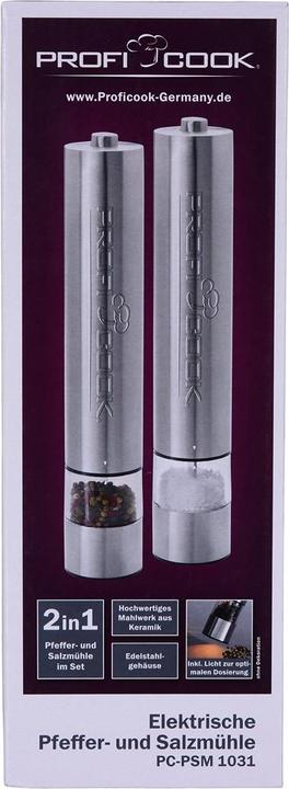Actual product image Proficook Professional Cook PC-PSM 1031 (Pepper, Salt)