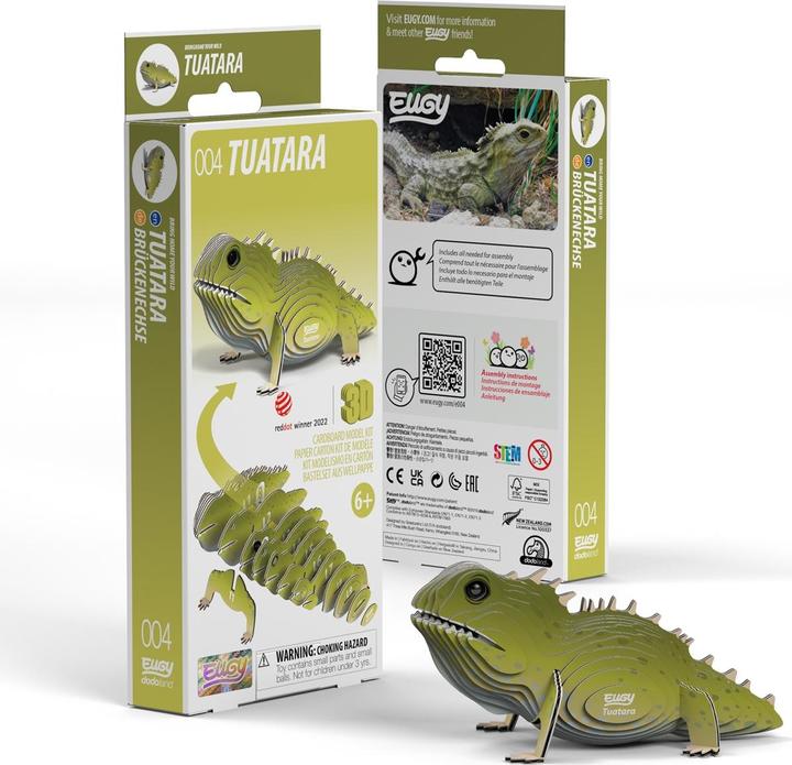Immagine prodotto Teka Hatteria Reptile Eugy Eco 3D-Puzzle (368 pezzi)