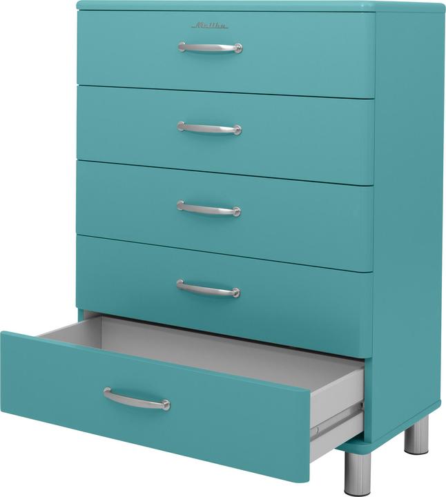 Produktbild tenzo Malibu Kommode Metall/Holzwerkstoff 86x41x111 cm (86 x 41 x 111 cm)