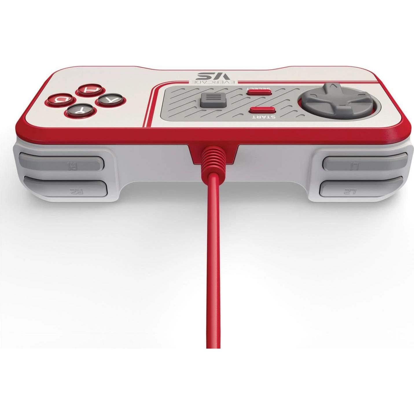 Thumbnail - Blaze Evercade VS Wired Controller (Evercade), Gaming Controller, Beige