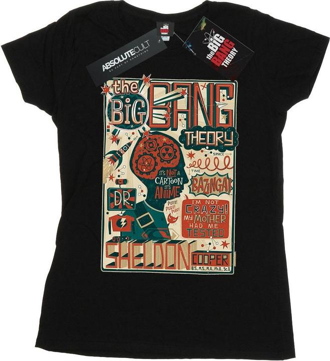 Image du produit Big Bang Theory - T-shirt INFOGRAPHIC POSTER - Femme (M)