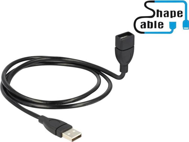 Produktbild Delock USB 2.0 (1 m, USB 2.0, 2.50 W)