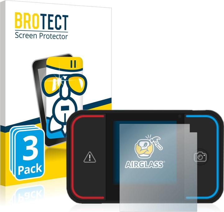 Actual product image BROTECT AirGlass bulletproof glass film