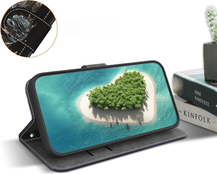 Immagine prodotto Cover-Discount Galaxy S25 Ultra - Tasche Hülle mit Blüten Motiv (Samsung Galaxy S25 Ultra)