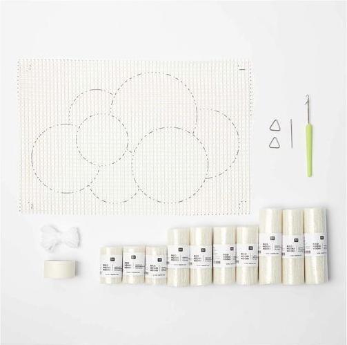Produktbild Rico Design Rico Hooki Hooki, Knüpfset, Wolke