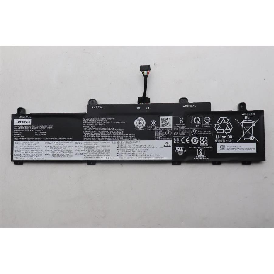 Lenovo BATTERY Internal, 3c 42Wh (3 Zellen), Notebook Akku