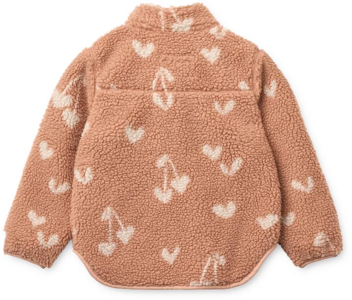 Actual product image Liewood Jacke Nolan Sweathearts Pale Tuscany (122)